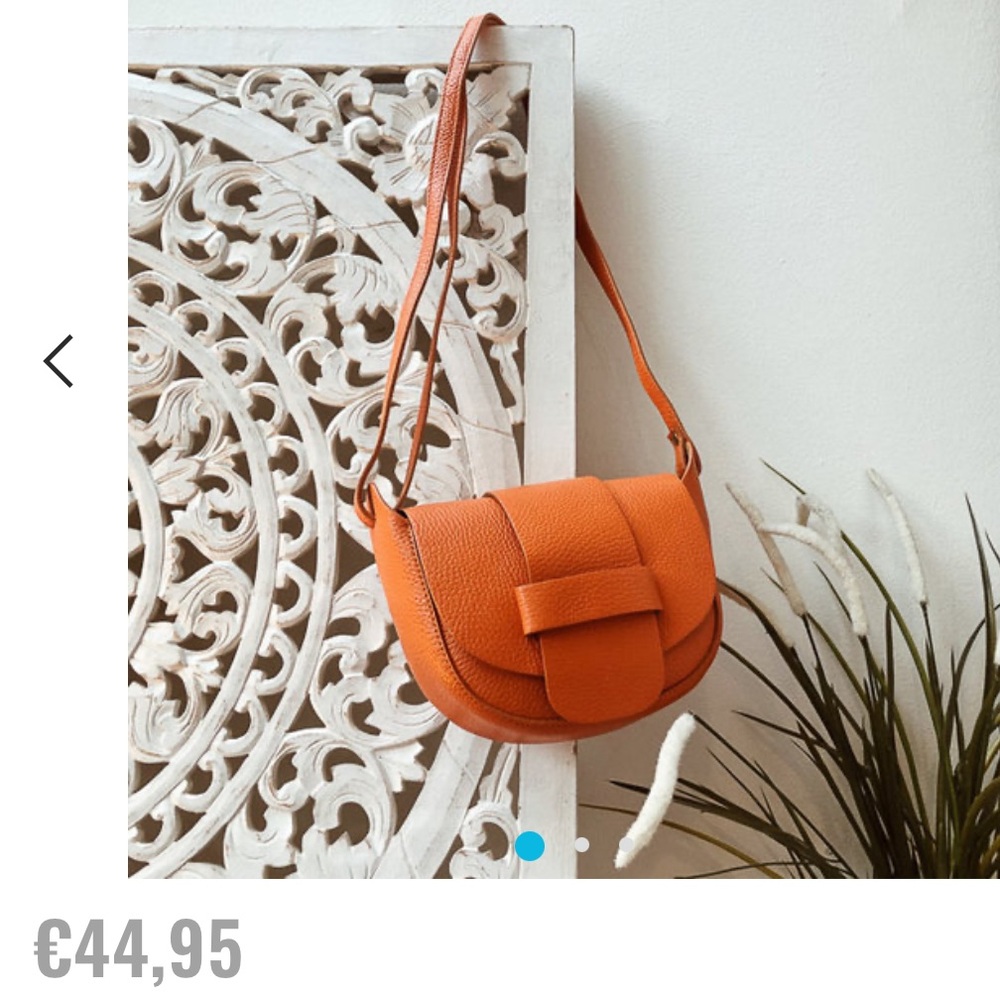 Leather Saddle bag